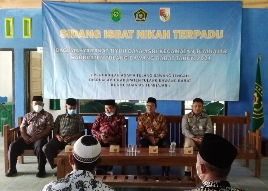 TIYUH DAYA ASRI MENGGELAR SIDANG ISBAT NIKAH TERPADU