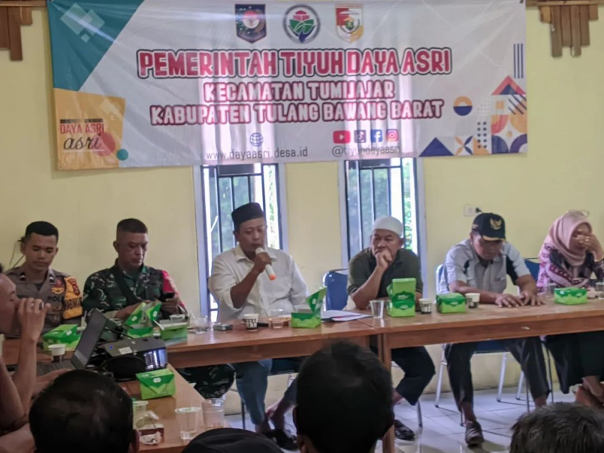RAPAT KOORDINASI DAN EVALUASI KINERJA PERANGKAT TIYUH BESERTA KELEMBAGAAN RT TIYUH DAYA ASRI