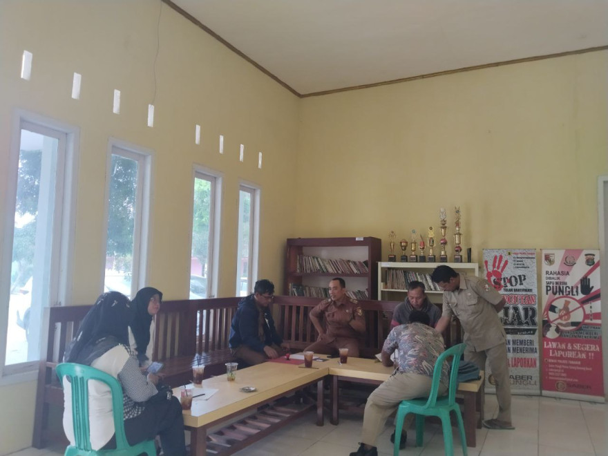 KUNJUNGAN TIM MONITORING DAN EVALUASI KECAMATAN TUMIJAJAR DI TIYUH DAYA ASRI TAHUN 2024