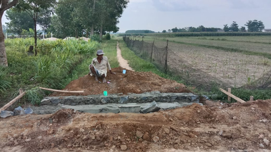 Foto Pembangunan 50%